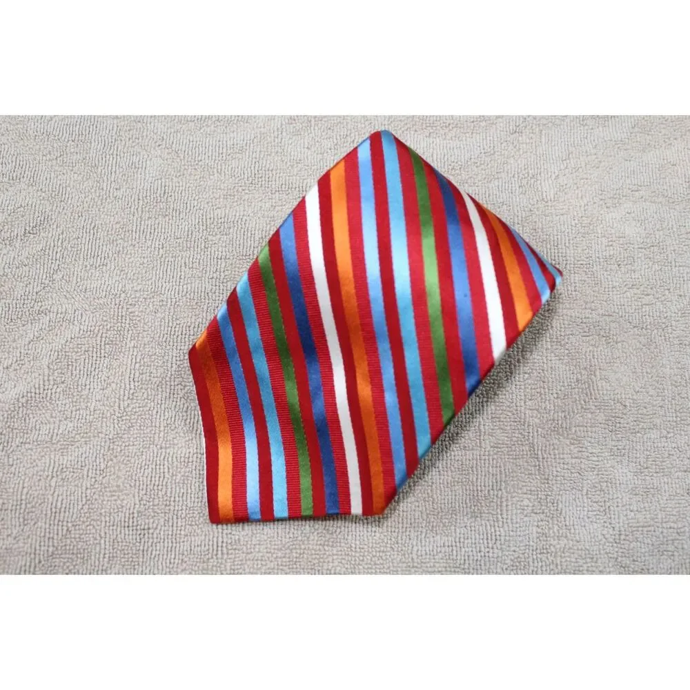 Tommy Hilfiger Men’s Silk Necktie Classic Designer Tie Excellent Condition